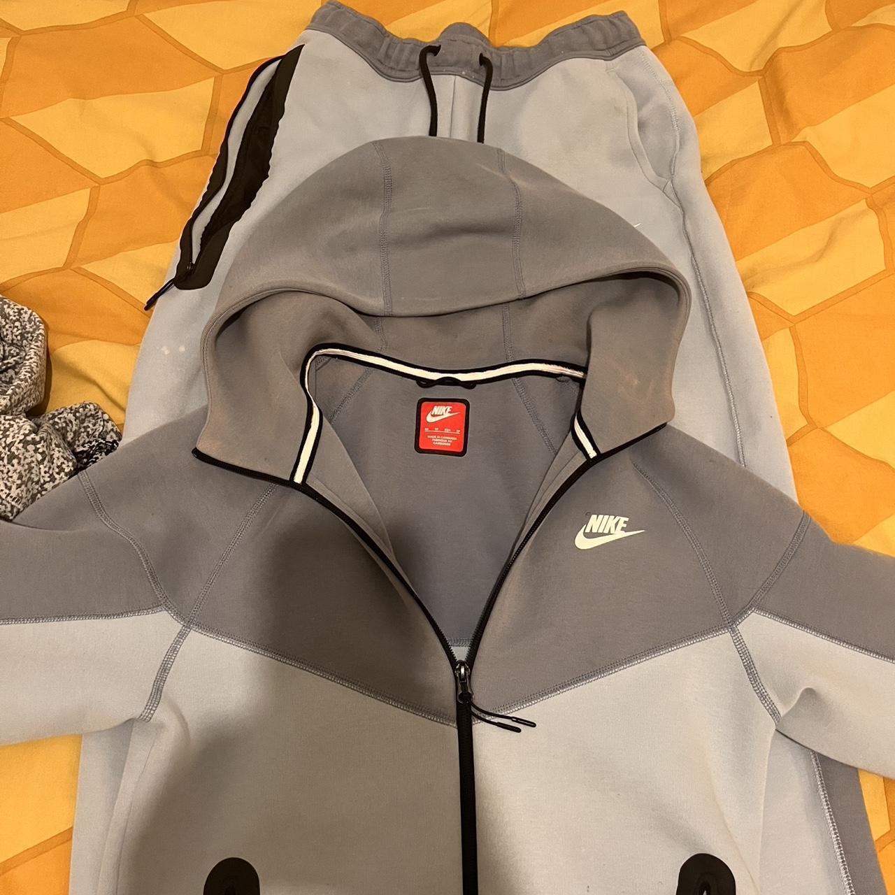 mens blue tech fleece