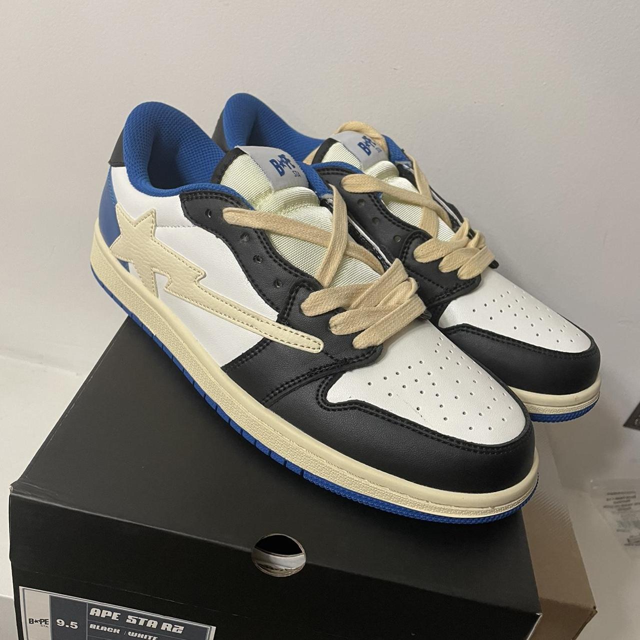 Bape Sta (Travis Scott Fragment Inspired) Size 13 Custom Shoes Not In Stores