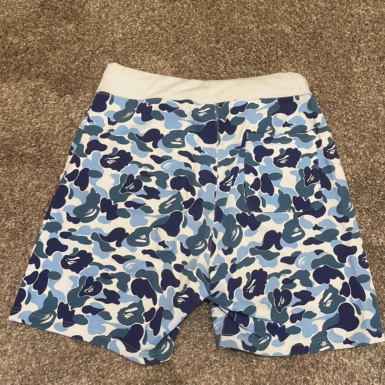 Light blue bape clearance shorts