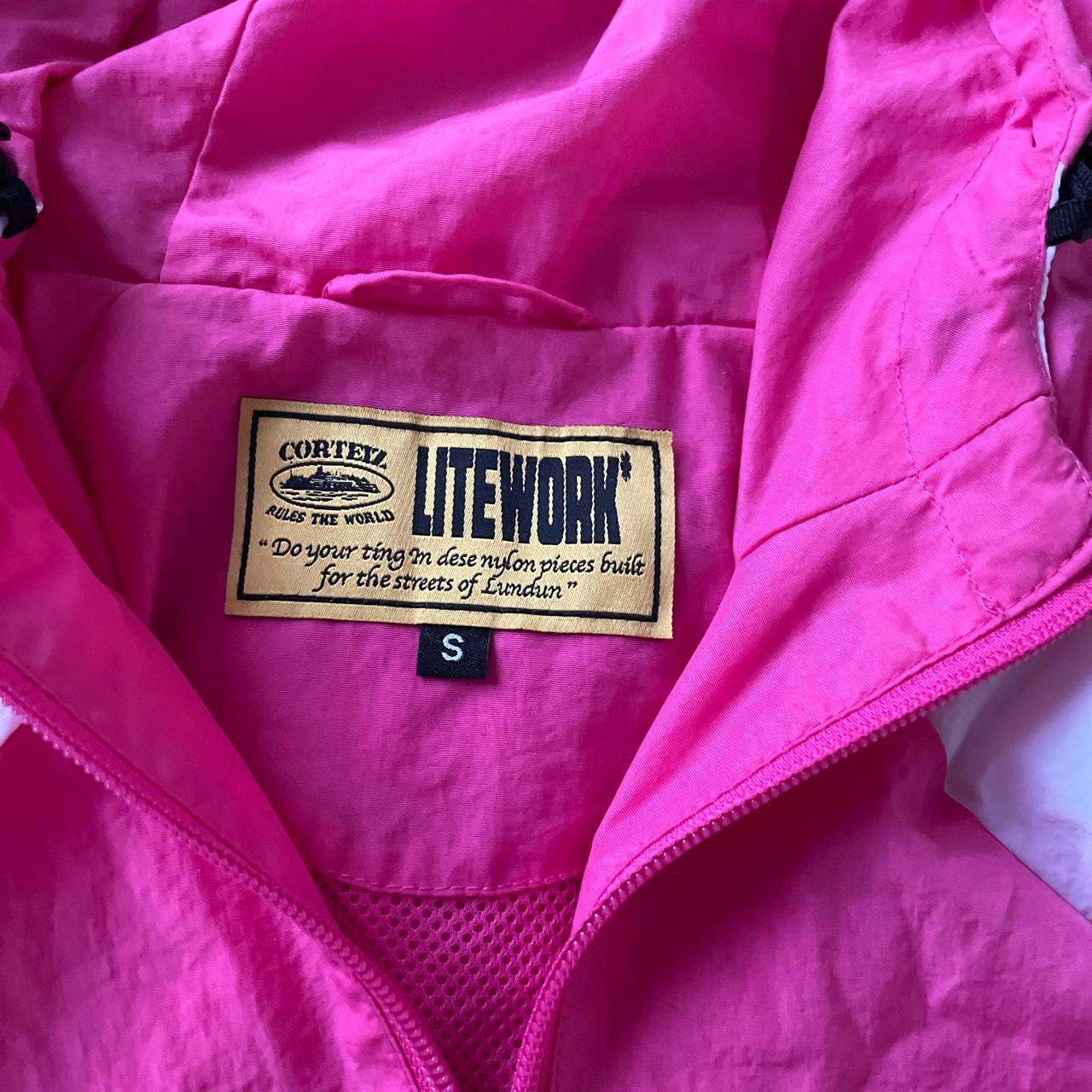 Corteiz Men's Pink Jacket | Depop