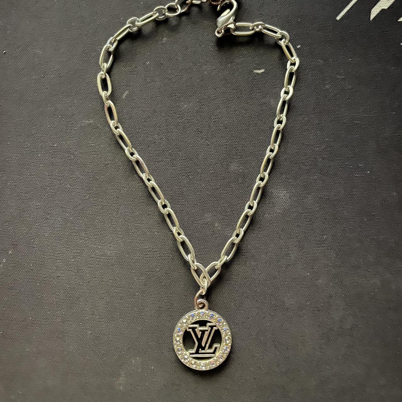 This is a Louis Vuitton Vivienne Mascot necklace. It - Depop