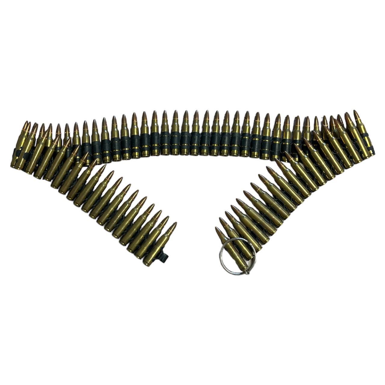 Real Bullet Belt real .556 bullets 34” but can... - Depop