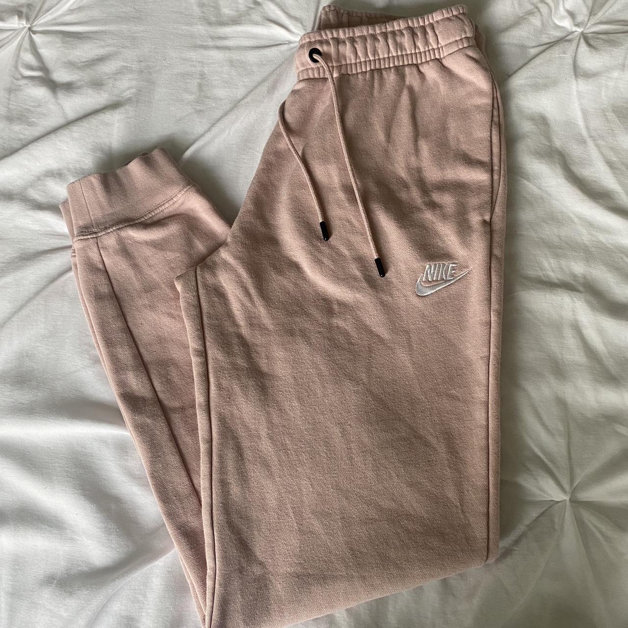 pink nike sweatpants men's