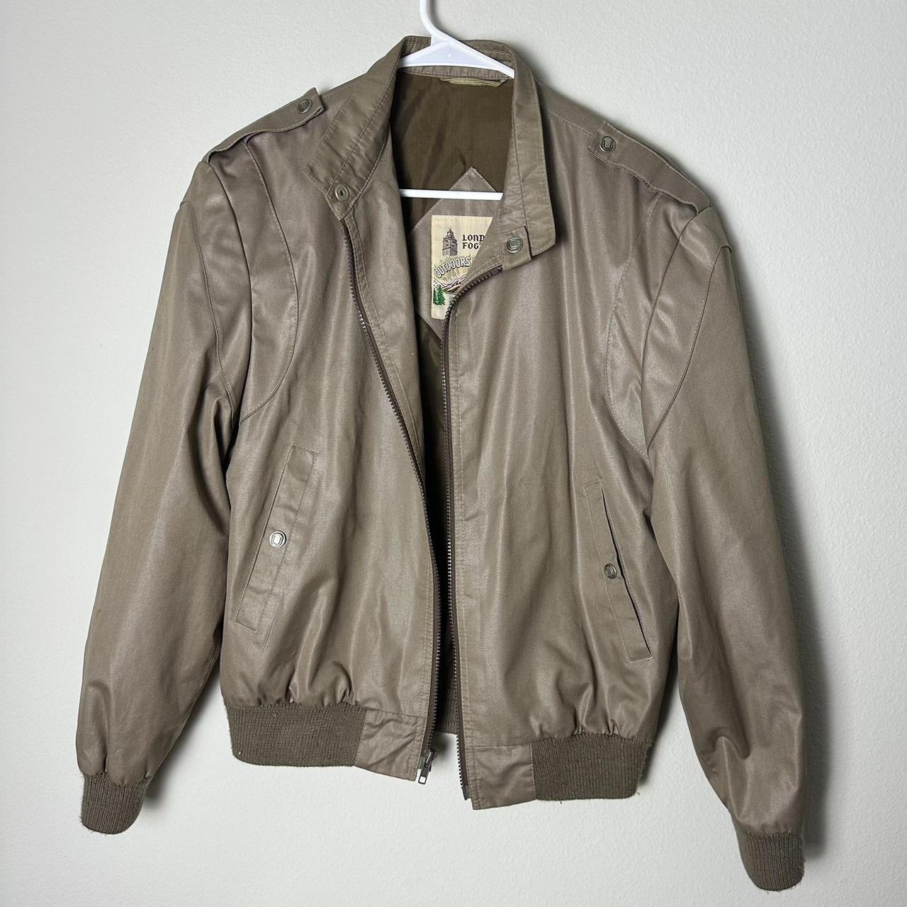 Vintage London Fog Tan Outdoor Unlimited Bomber