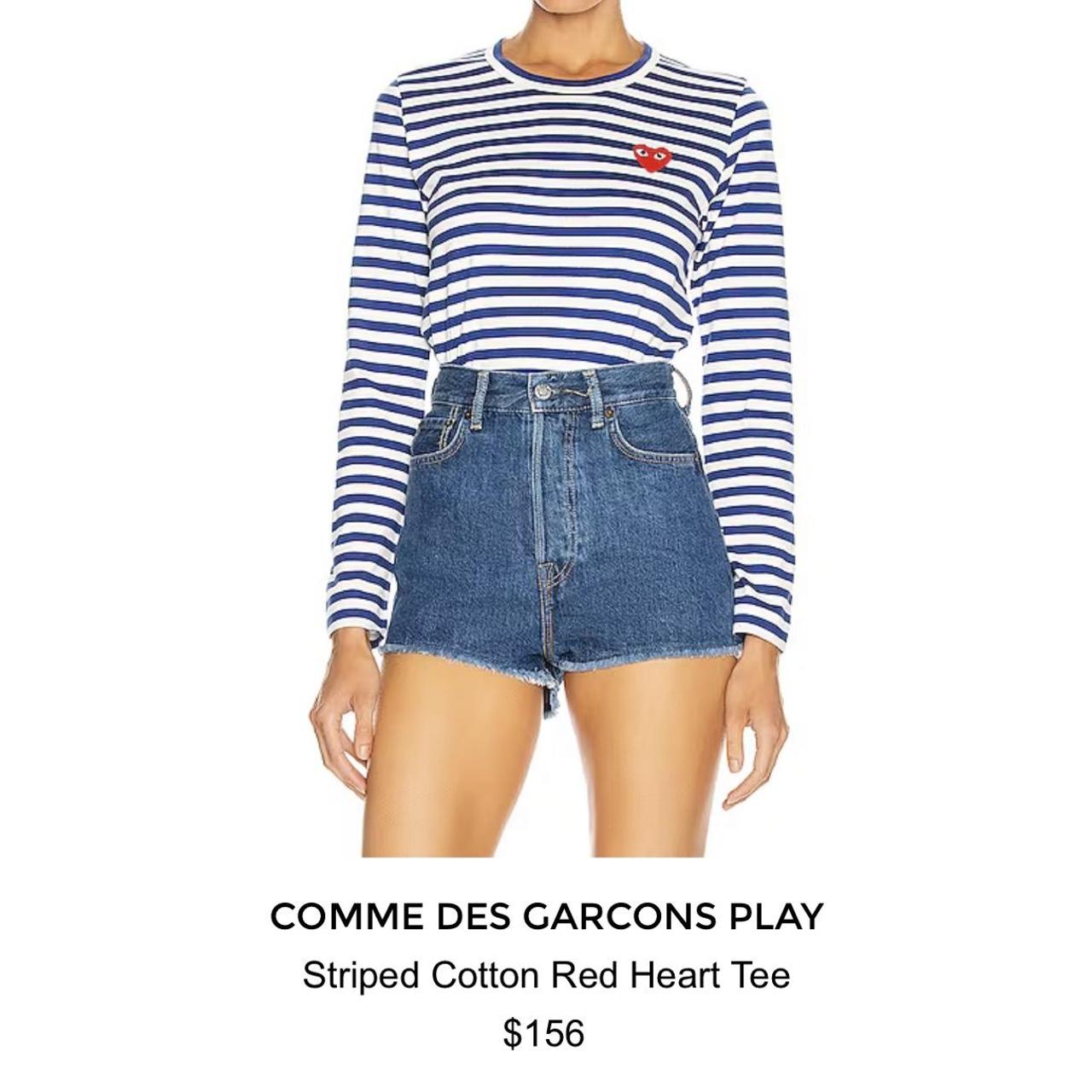 Royal blue hotsell comme des garcons