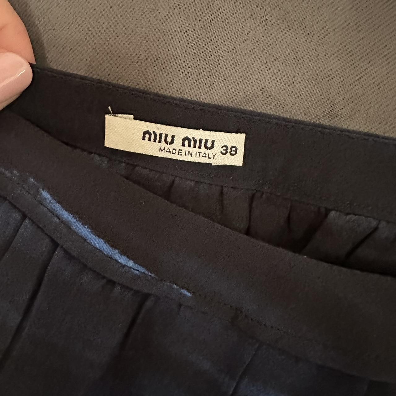 Miu Miu Women's Blouse - Blue/Multi - S – Blue an… - image 2