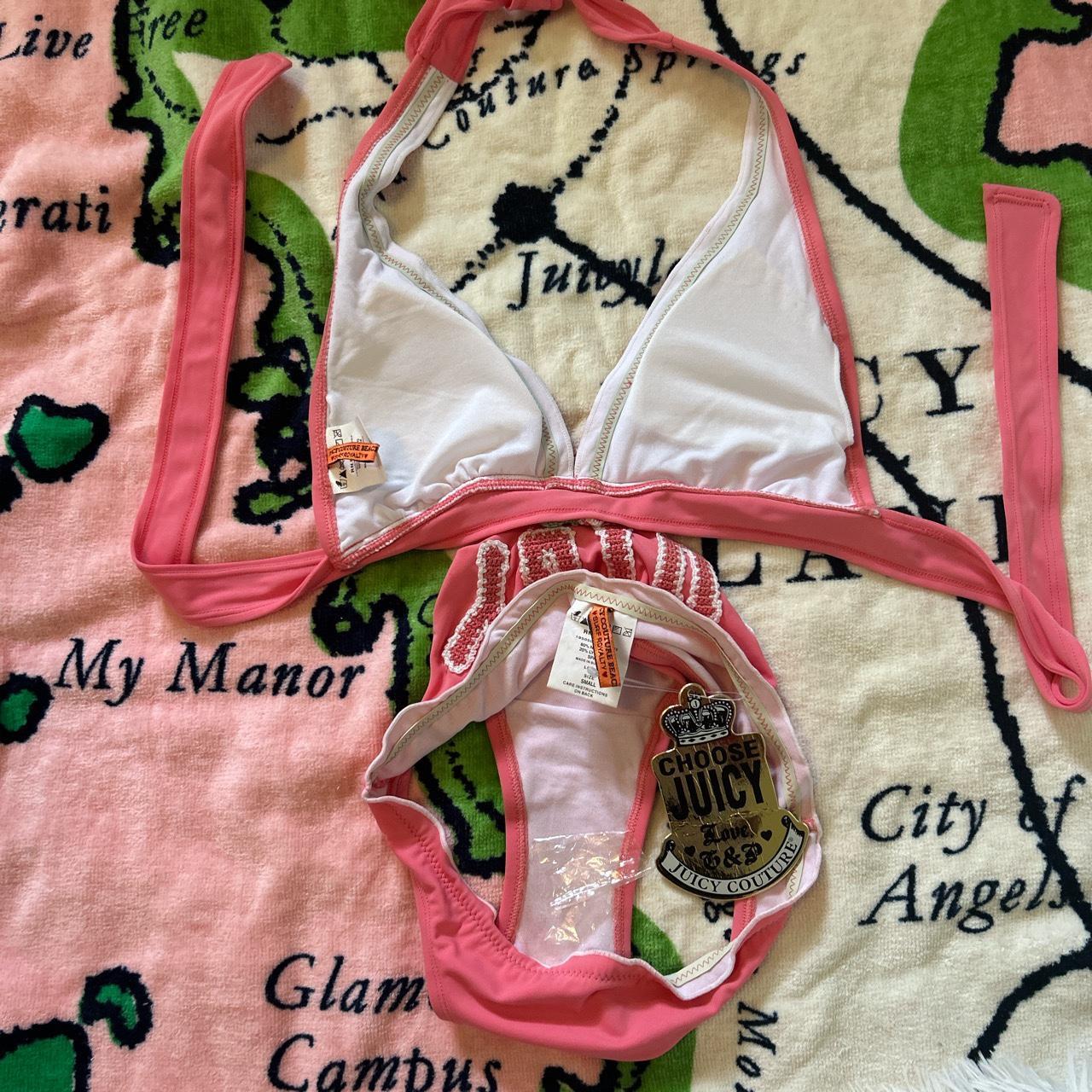 NWT Vintage Juicy Couture Beach Surf Royalty Pink 2