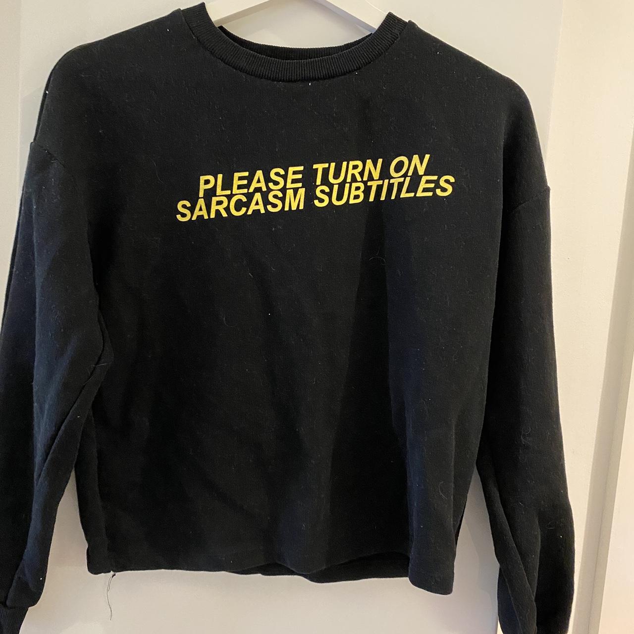 pull and bear slogan crewneck, comfy and in