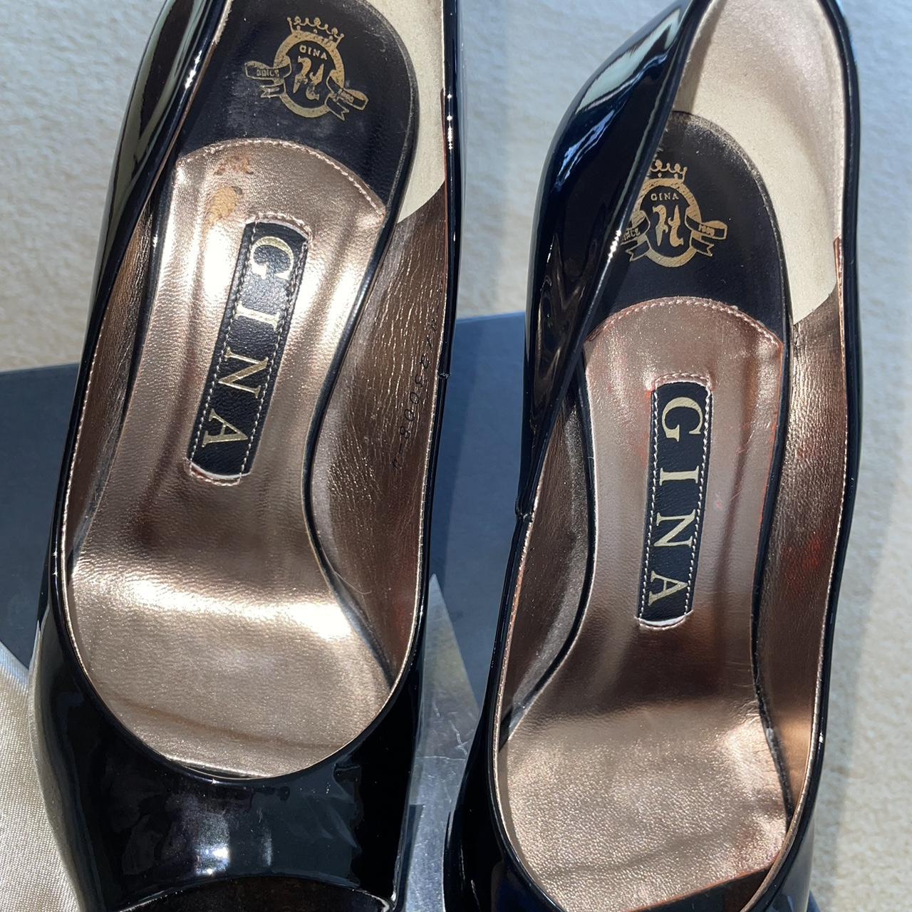 Genuine Gina high heels good condition size 4 comes... - Depop