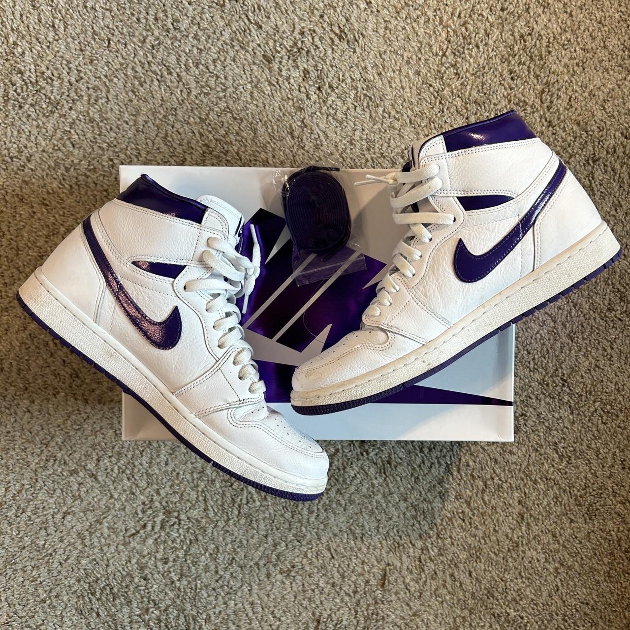 mens jordans purple