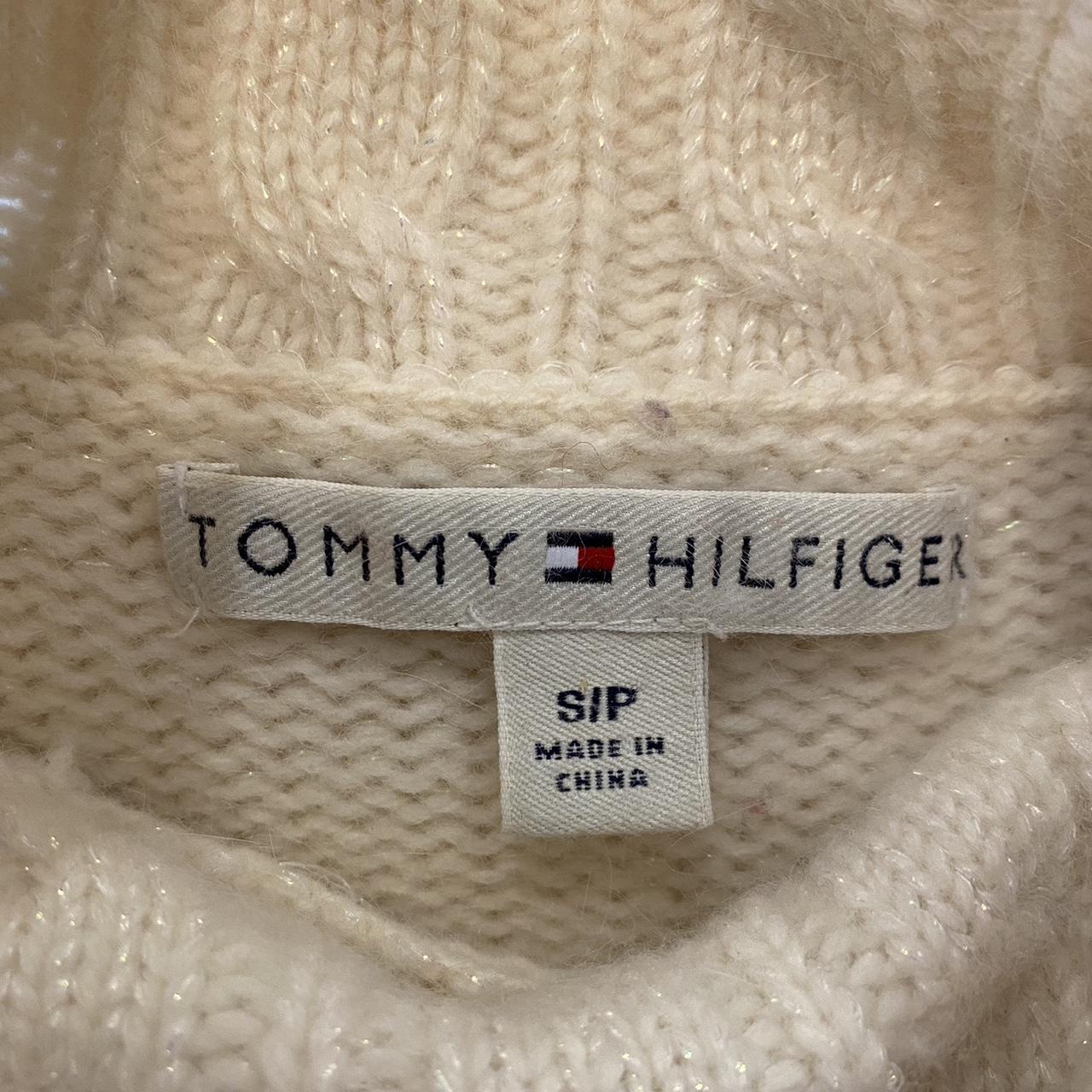 Tommy hilfiger cheap cream jumper