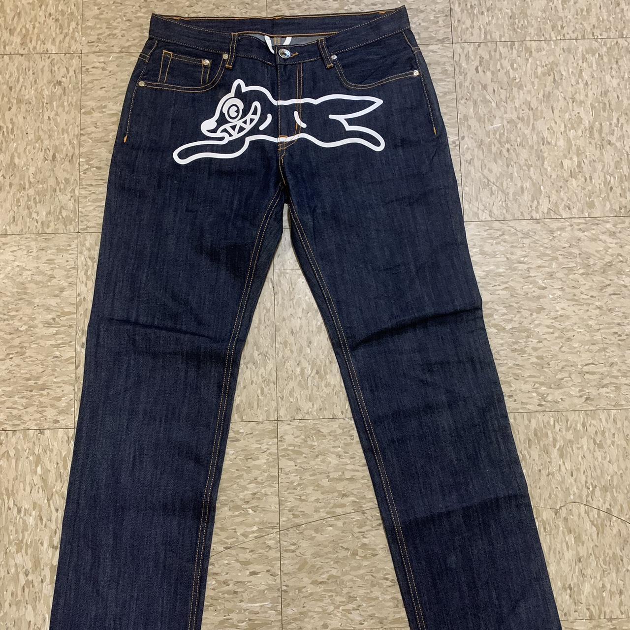 STUPID FIRE BILLIONAIRE BOYS CLUB FOX JEANS ICE... - Depop