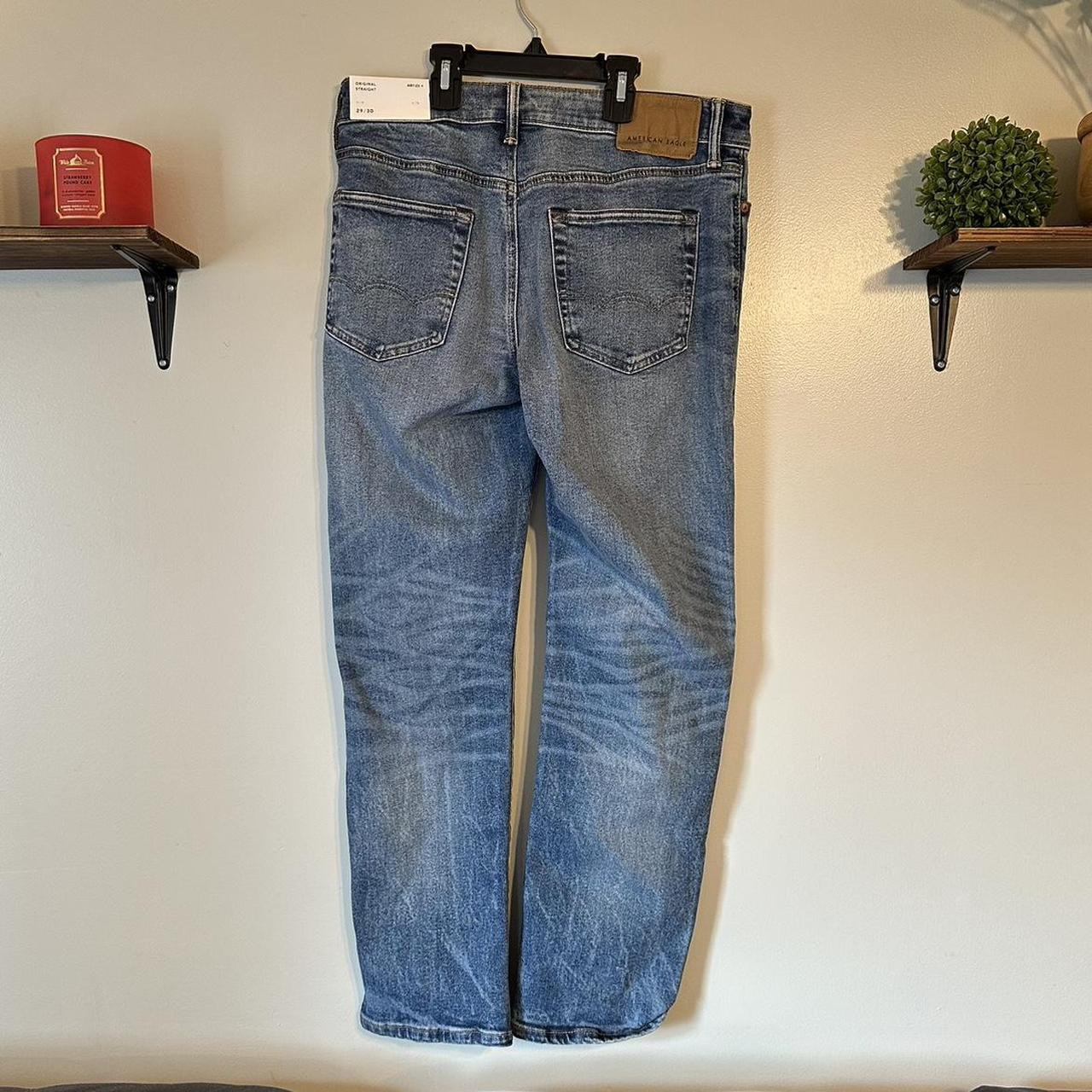 American Eagle original straight air flex+... - Depop