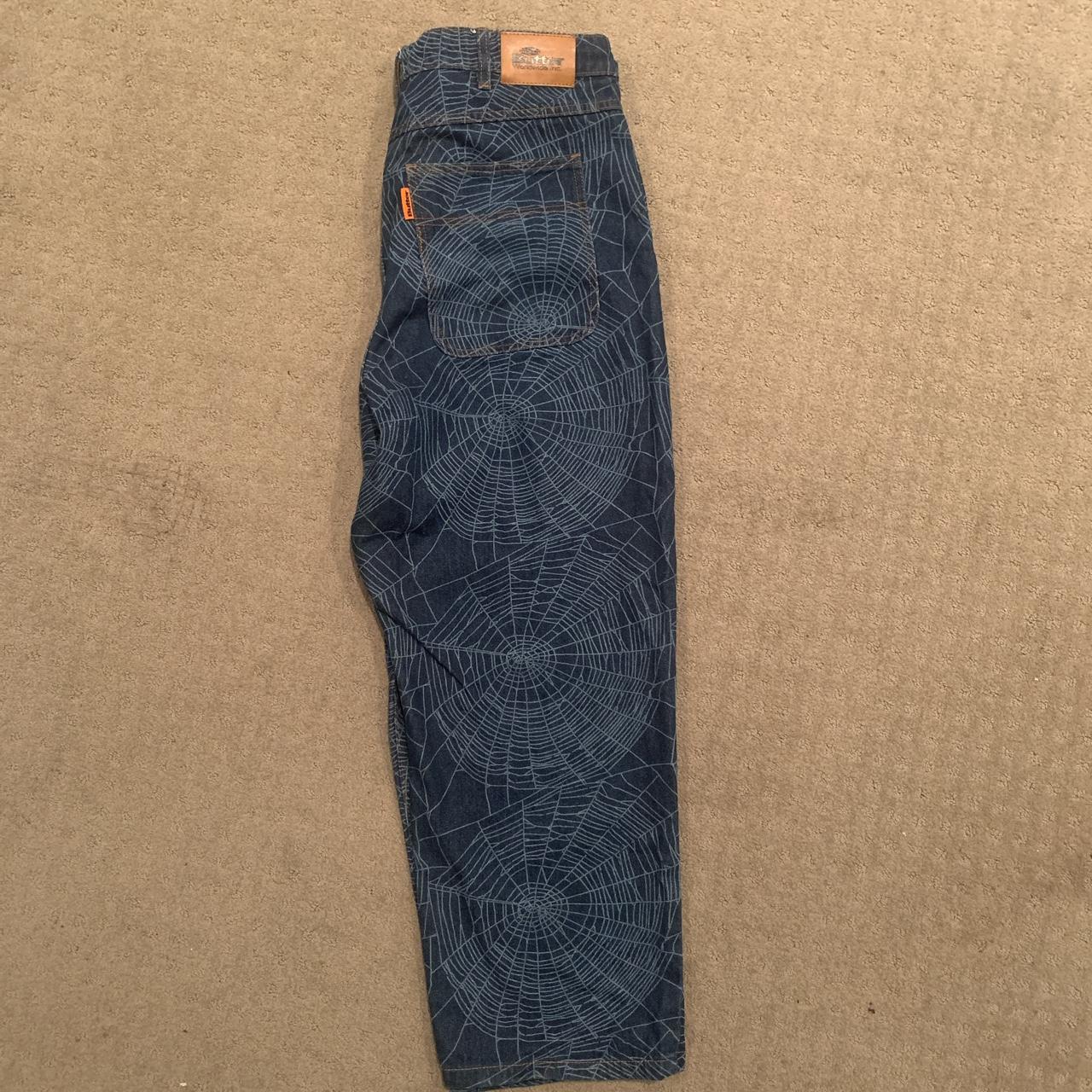 Butter Goods Men's Navy Jeans Depop