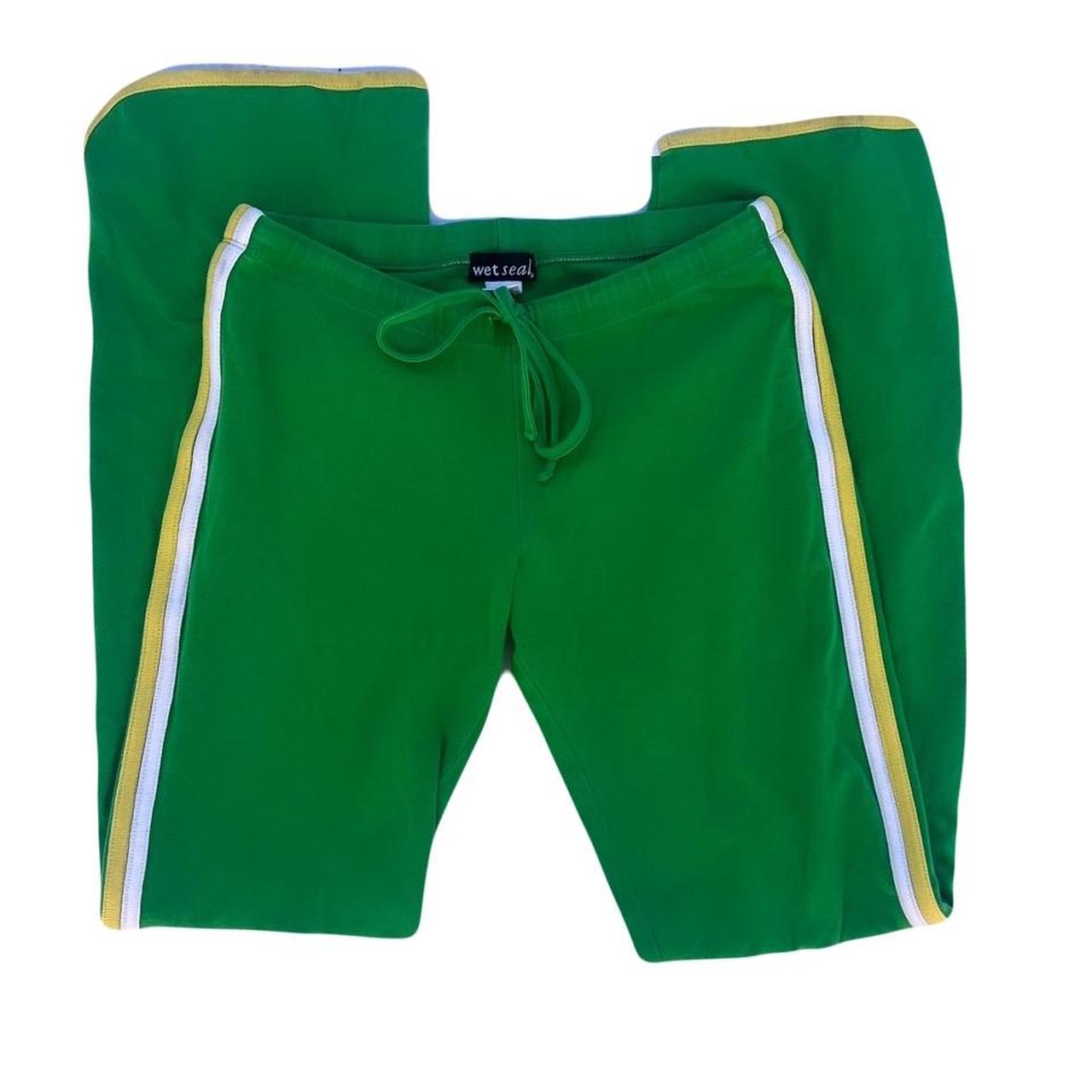 vintage Y2K green track pants 💚 reminds me of the... Depop