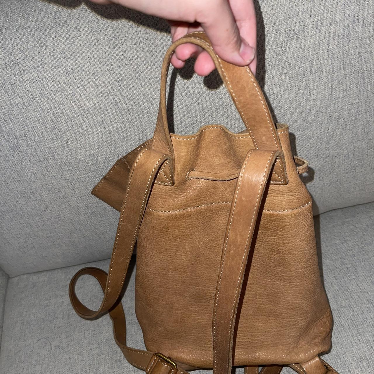 Madewell Leather Mini truw Somerset Backpack