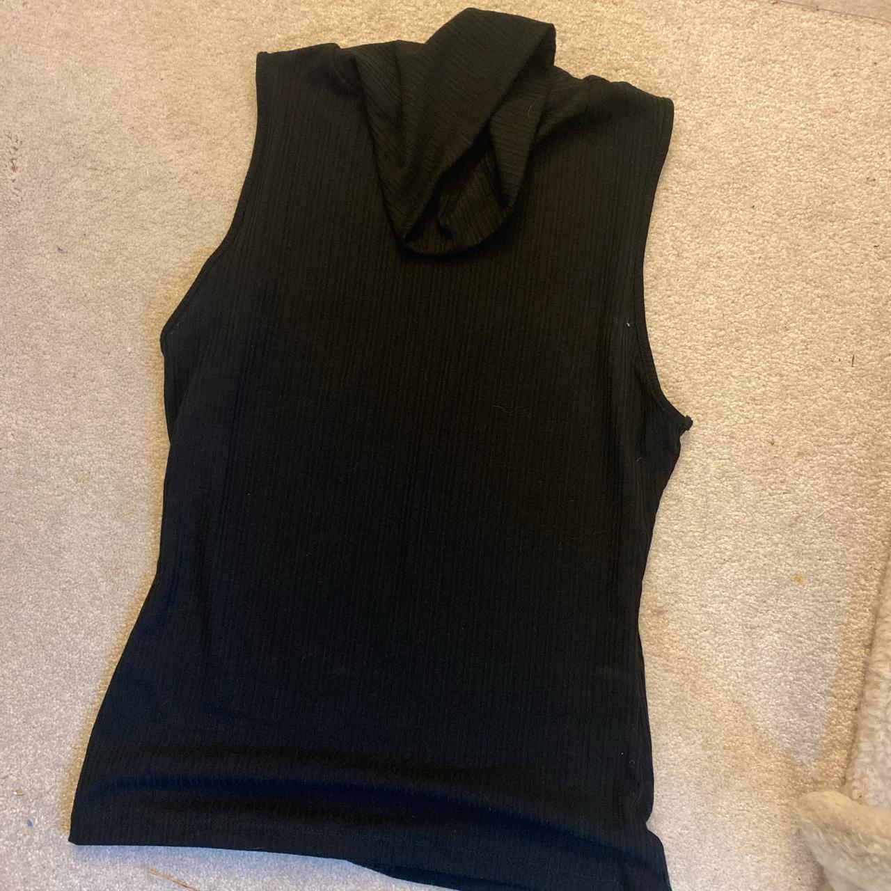 Primark Women's Black Vest Depop