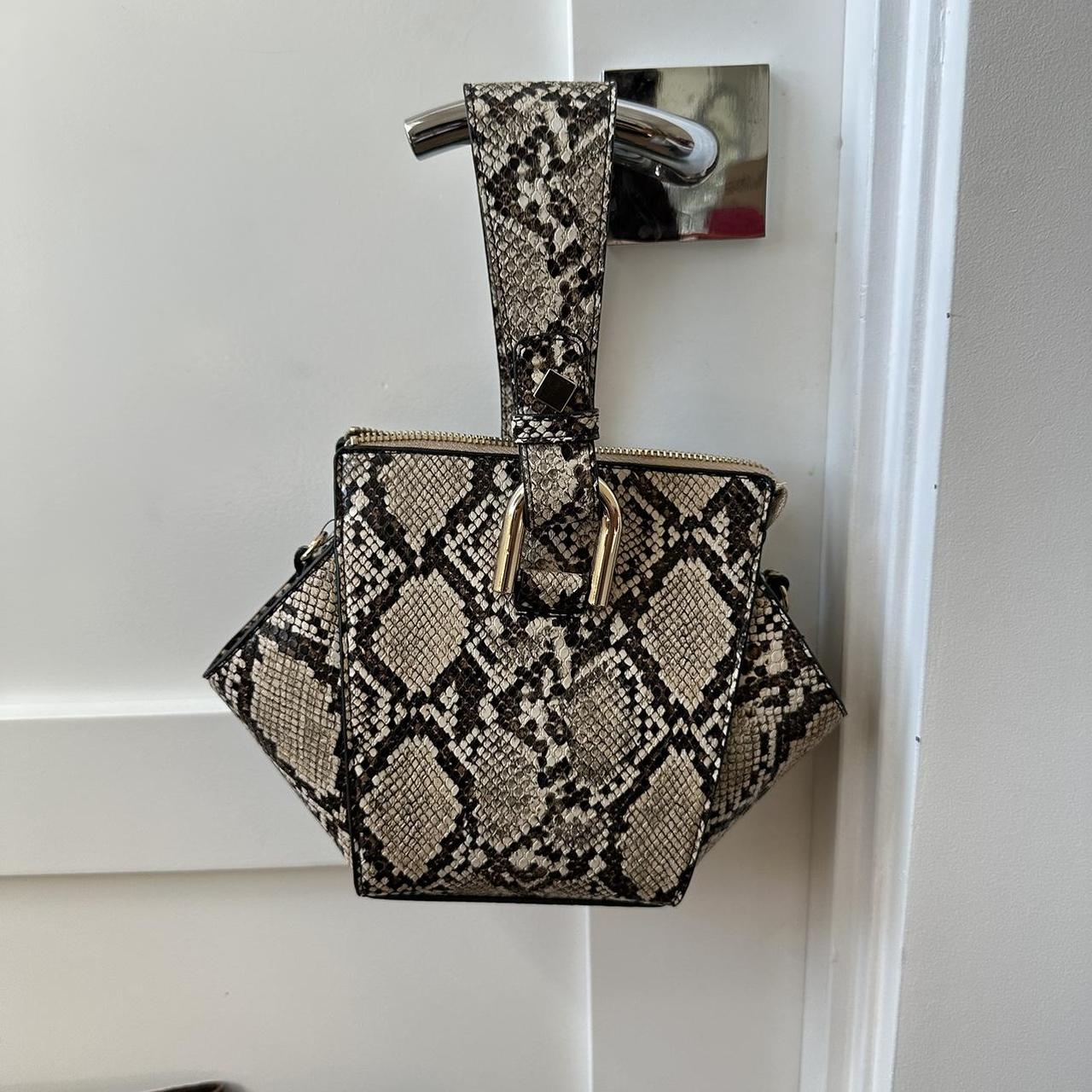 Snakeskin sales bag mango