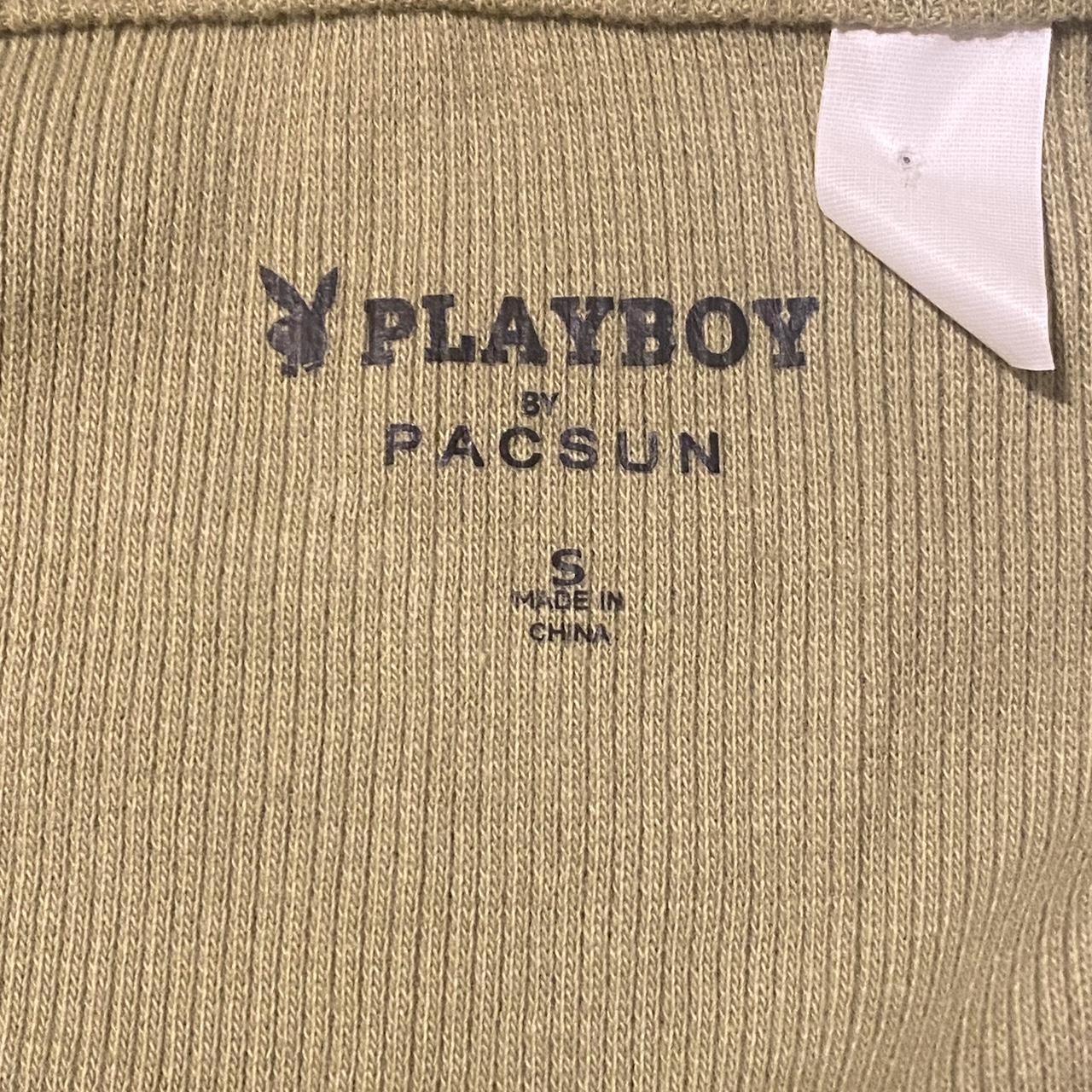 Playboy Women's Green Vest | Depop