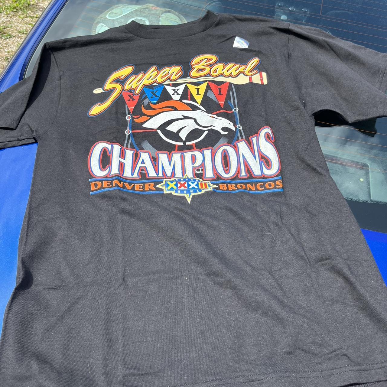 Superbowl 1998 Denver Broncos Champions tee - Depop