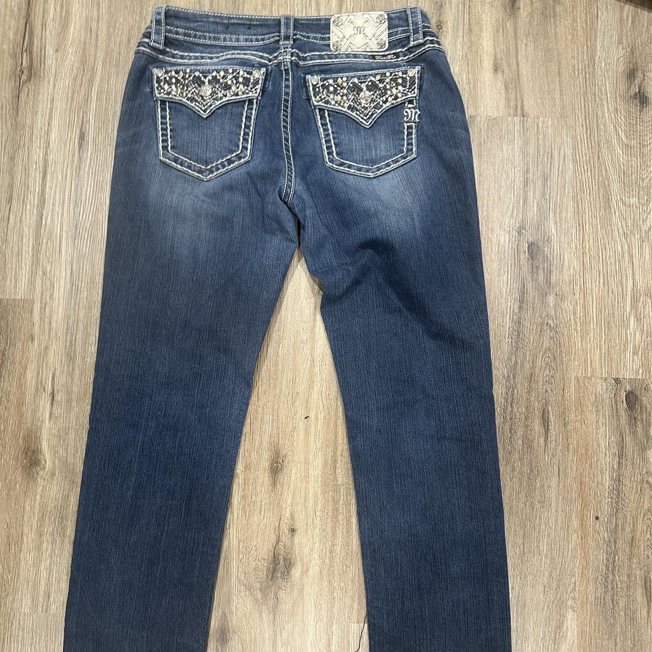 Miss me jeans Size-31 (mid rise) Super cool and... - Depop