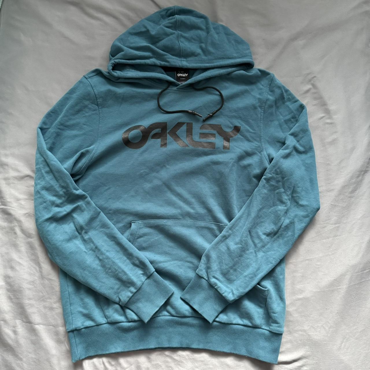 Oakley Men's Hoodie - Blue - XL – Oakley Hoodie Mens Size XL Pullover Blue …