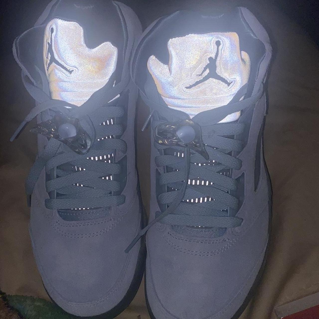 Women Air Jordan 5 retro New! Colorway: Ice/Blue... - Depop