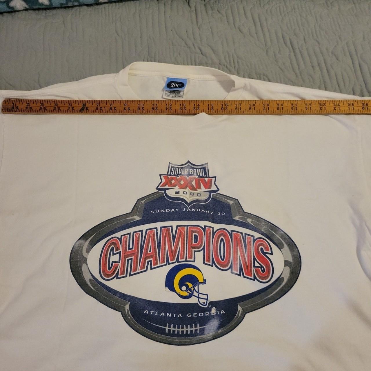 Vintage Vintage St Louis Rams Hoodie Sweatshirt NFL Y2K