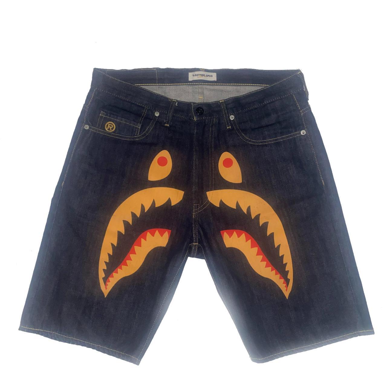 BAPE: Black Shark Jeans