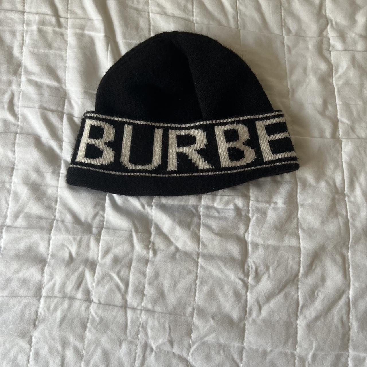 Burberry beanie Burberry hat Black No box Going... - Depop