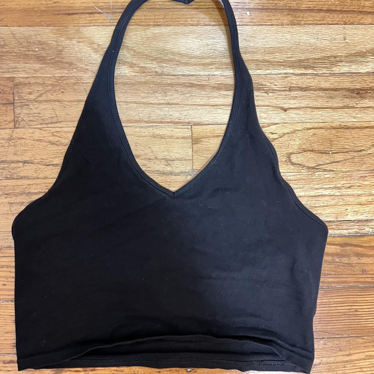 halter top with low back. perfect basic to have.... - Depop