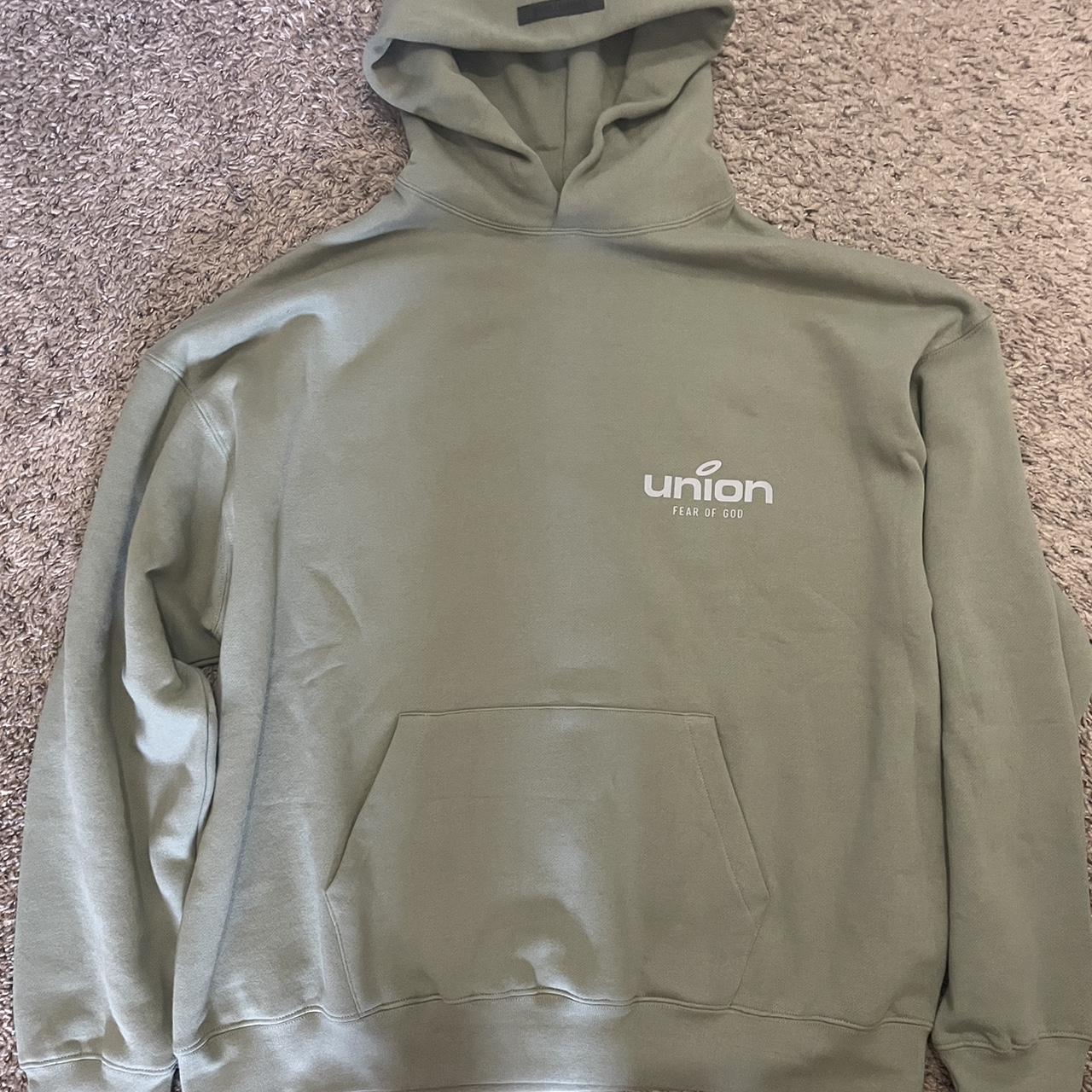 Essentials Fear of God X Union collab hoodie vintage
