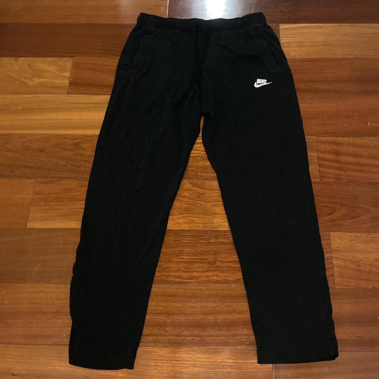 Black Nike Sweatpants Men’s Size M In Good - Depop