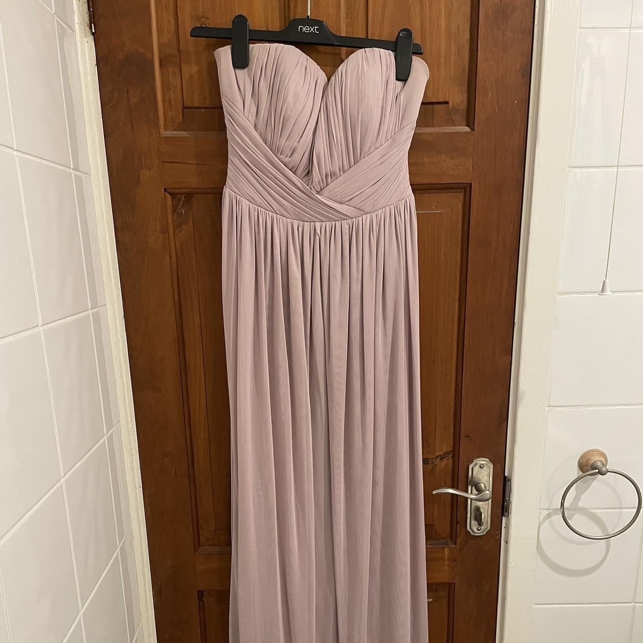 Lipsy pink outlet bridesmaid dress