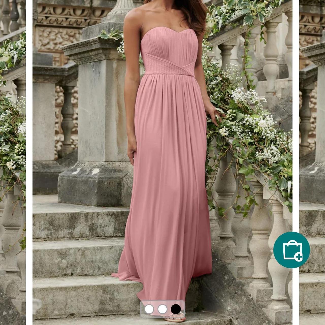 Lipsy pink bridesmaid outlet dress