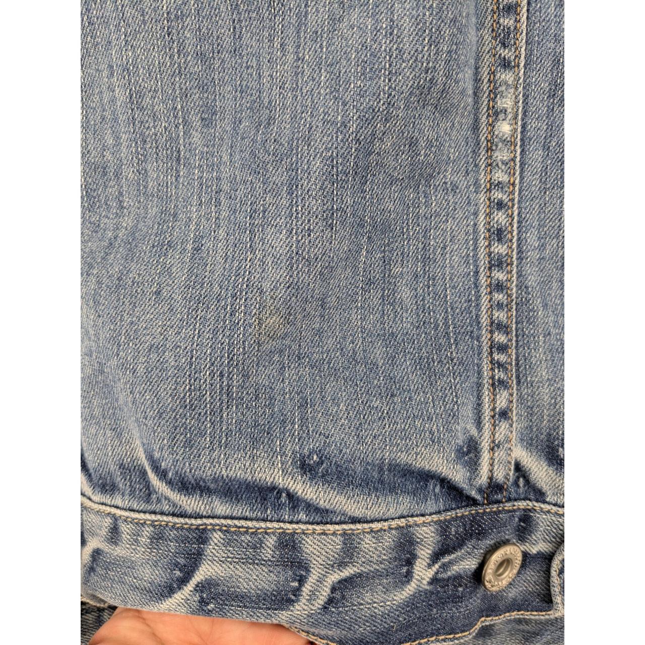 Levi's Women's Vest - Blue - M – Levis Denim Truc… - image 3