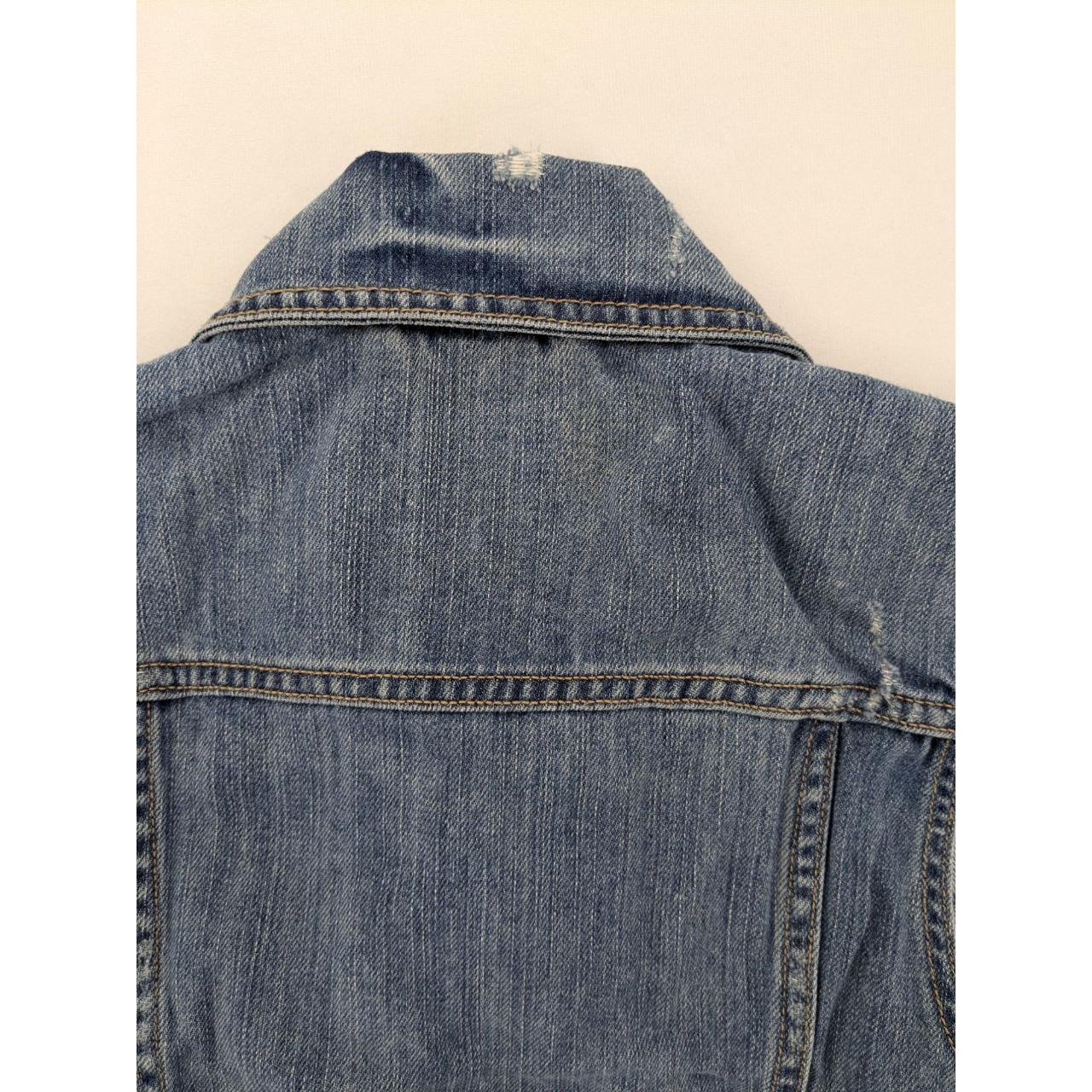 Levi's Women's Vest - Blue - M – Levis Denim Truc… - image 6