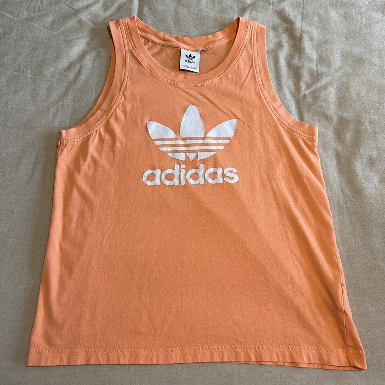 Adidas Originals Men's Orange Vest | Depop