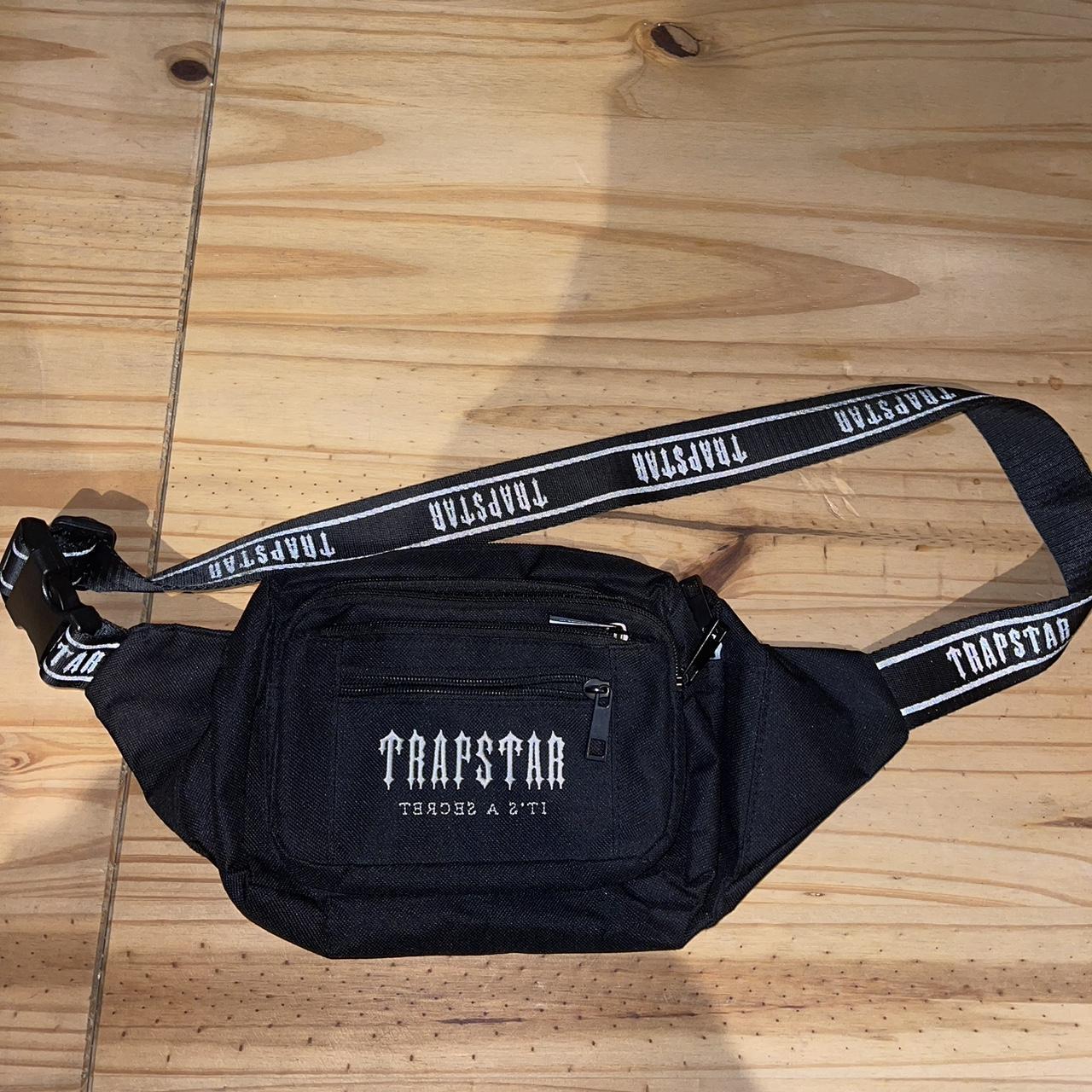 Trapstar Men's Black and White Bag Depop