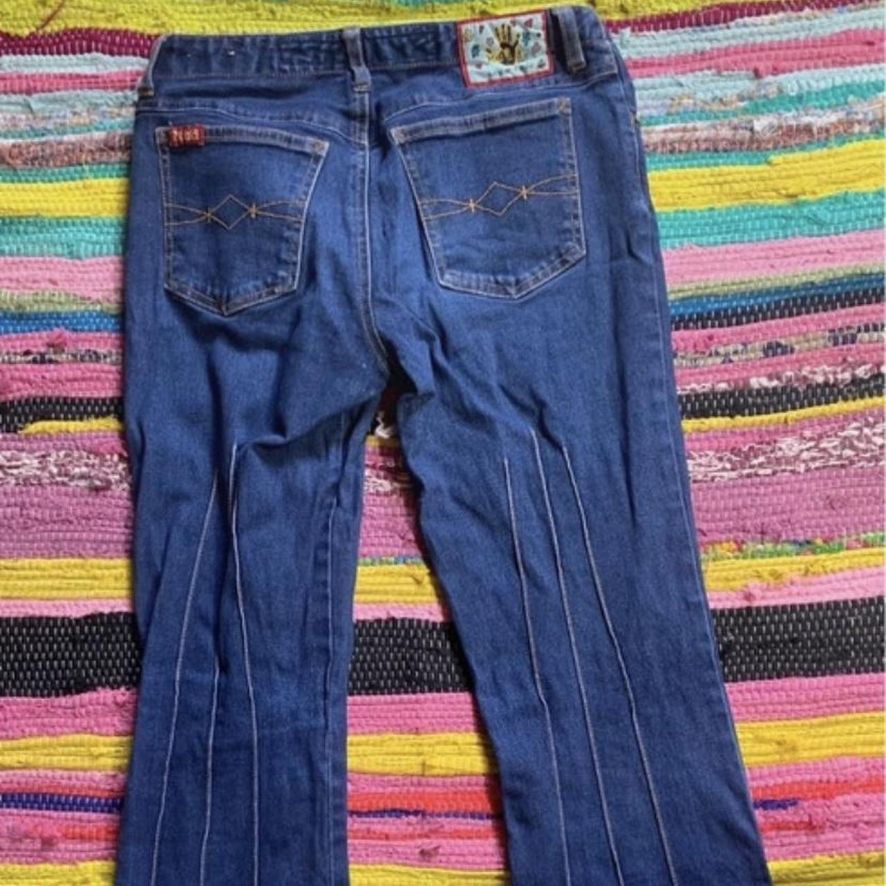 low-rise-flares-2000s-y2k-mudd-jeans-bought-as-a-depop