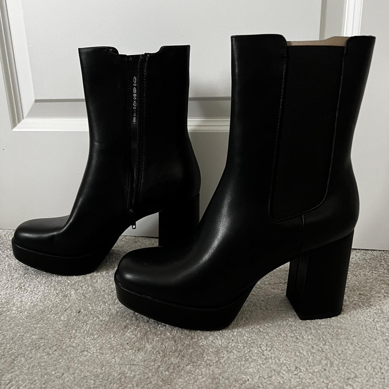 Deichmann platform boots best sale