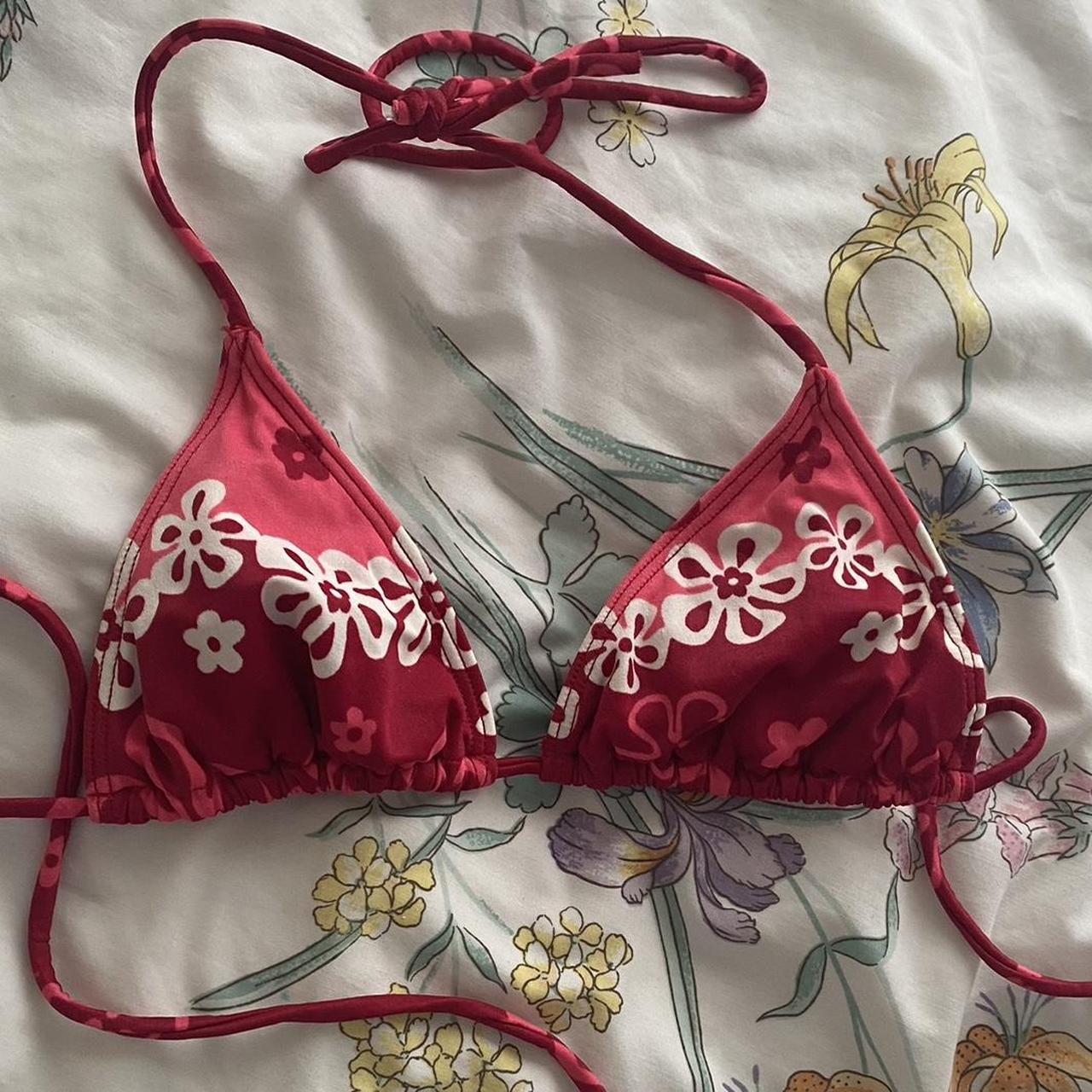 Louis Vuitton Graffiti Print Bikini Top • this piece - Depop