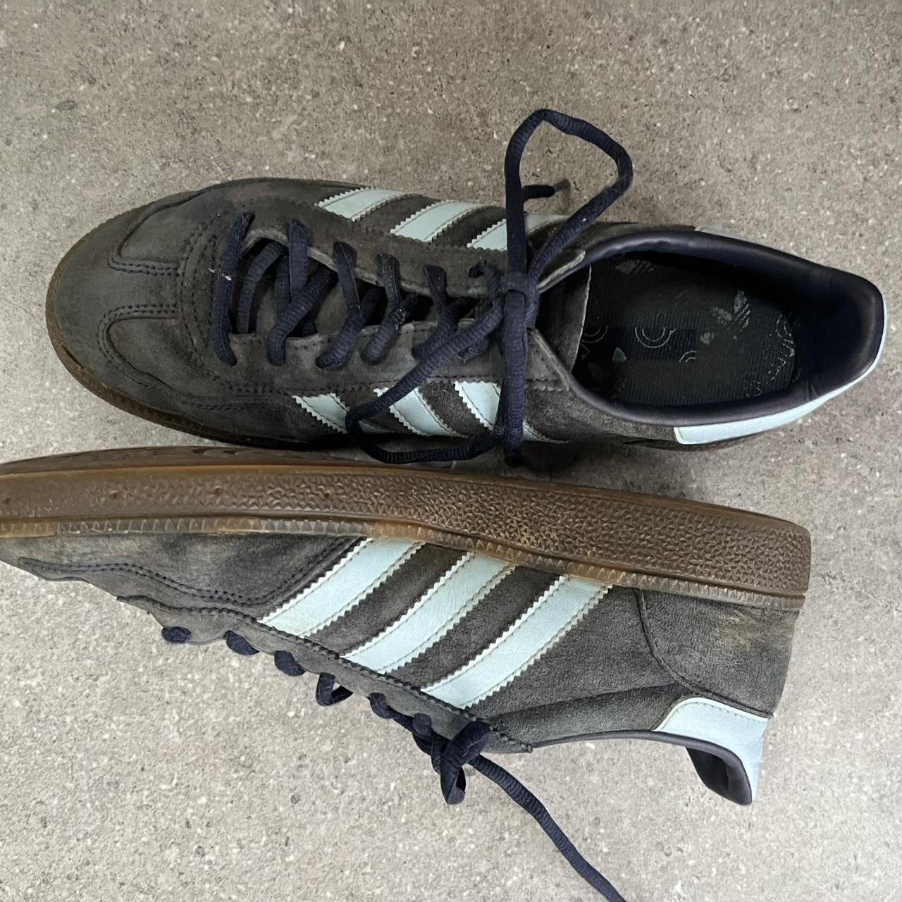 Adidas Originals spezials trainers in dark blue and... Depop