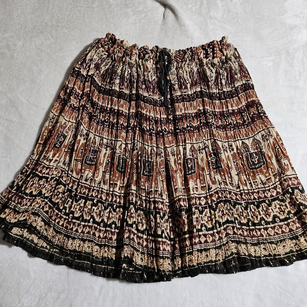 Gypsy skirt knee length best sale