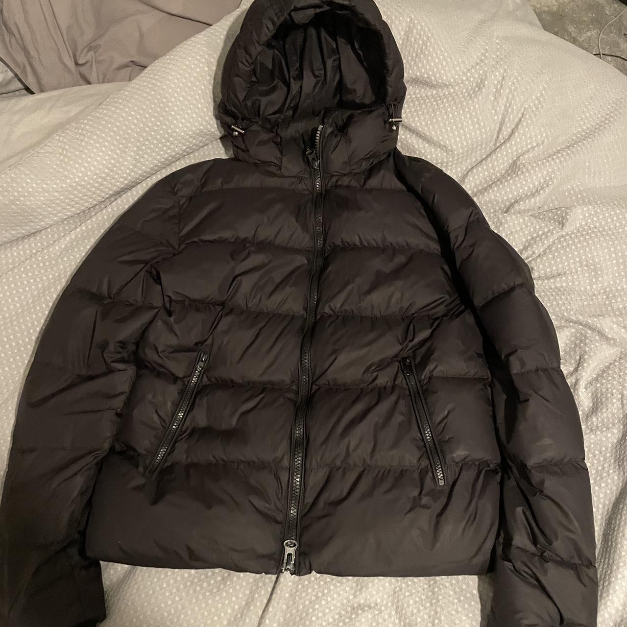 black Arne coat Size small man’s Very good condition - Depop