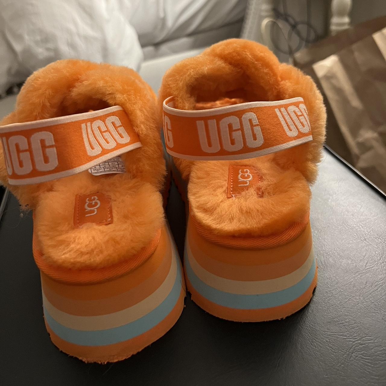 orange ugg slippers