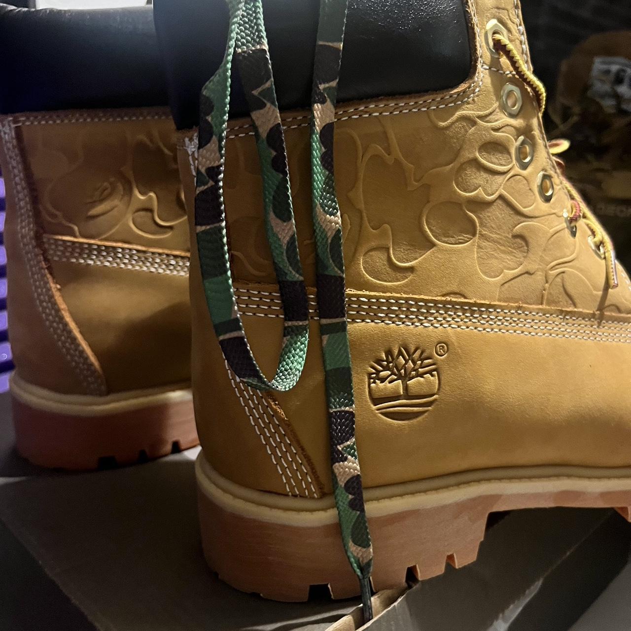 New Bape Timberlands (message Before Buying) -send - Depop