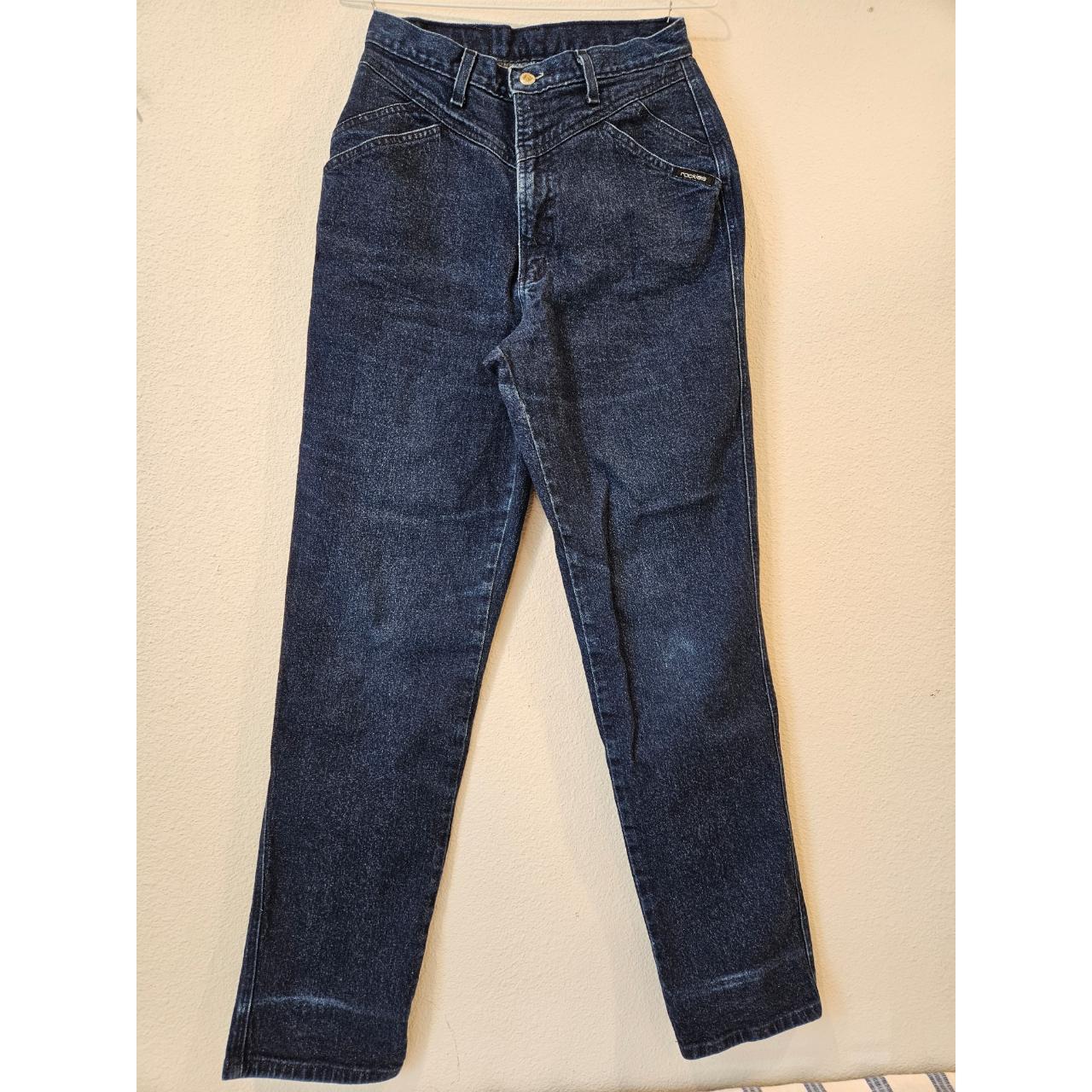 Dark blue Rocky Mountain Jeans Vintage and in... - Depop