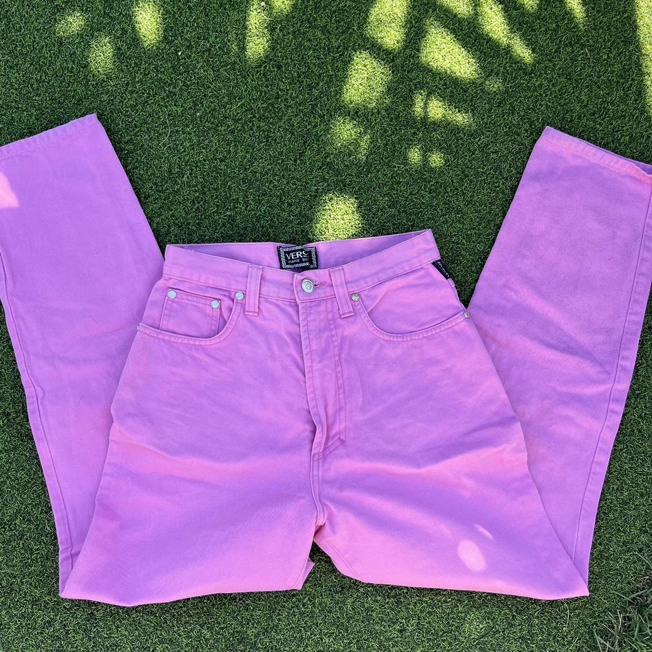 Vintage Pink Versace Jeans 🩷 Measurements in... Depop