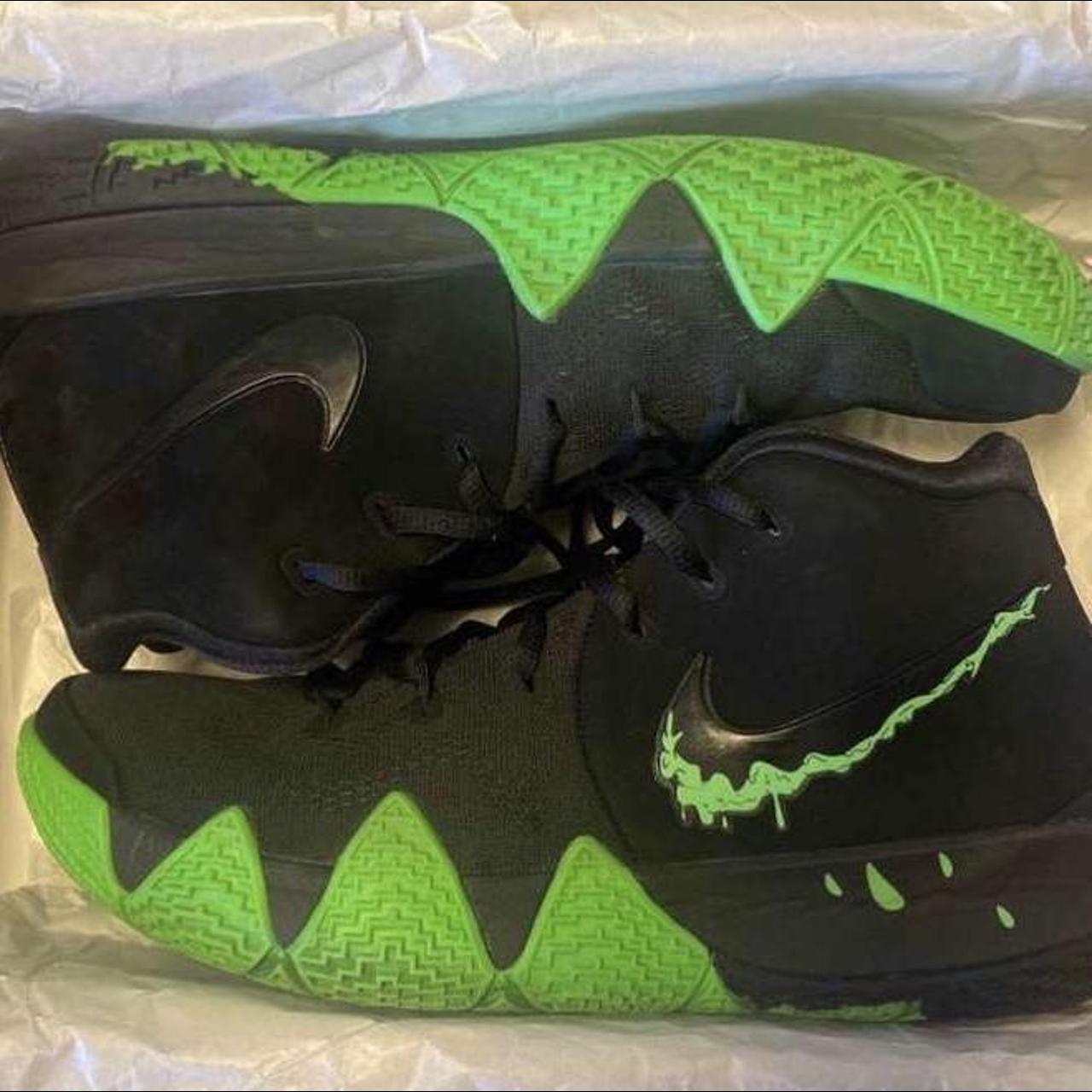 Kyrie 4 black rage on sale green